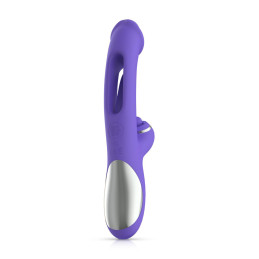 Vibro Rabbit avec stimulateur de point G Tess triple stimulation pour plaisir décuplé