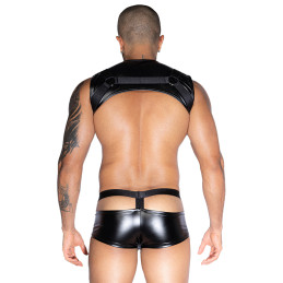 Tenue club sexy pour homme 2 pièces outfit festival crop boxer constellations