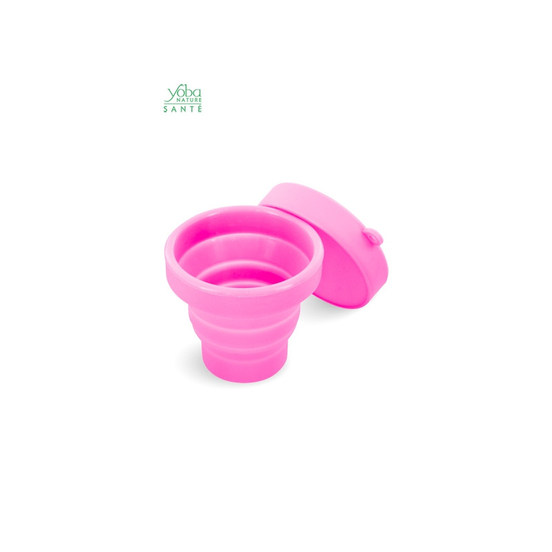 boîte stérilisation cup yoba nature silicone premium pliable