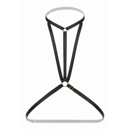 Harnais bralette Obsession design italien noir structuré provocant