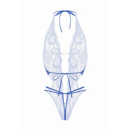 Body string ouvert Renee bleu - Christine