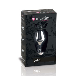 Plug électro stimulation John L idéal pour explorer de nouveaux plaisirs sensoriels.