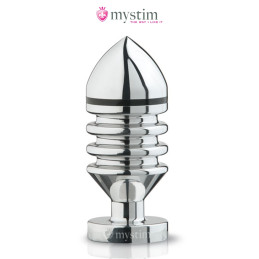 Plug électro stimulation L Hector Helix pour spirales électriques anales profondes.