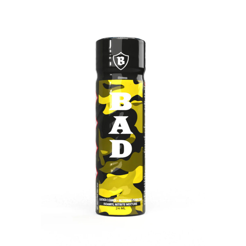 Poppers Bad isoamyl 24 ml idéal relaxation sphincters plaisirs XXL.
