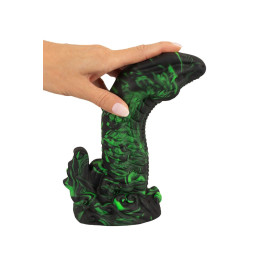 Gode Lizard Peak conçu harnais compatible plaisir solo duo sauvage.