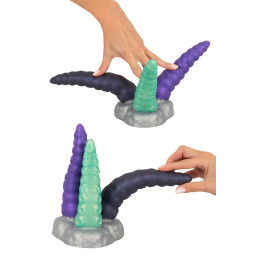 Gode Triple Tentacle conçu tentacules mobiles indépendants puissant.