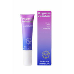 Stimulant point G Orgasm Rainfall 30 ml Love To Love chaud-froid.