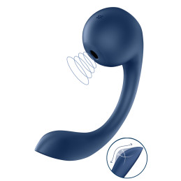 Double stimulateur Pro+ Wave 4 connecté pour plaisir vaginal intense