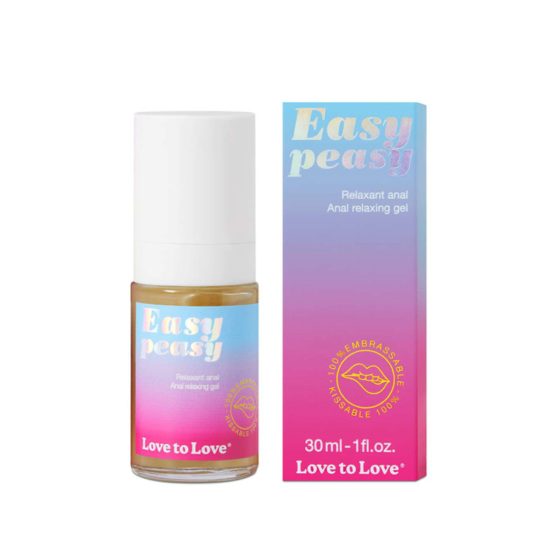 Relaxant anal Easy Peasy pour pénétration douce et naturelle