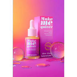 Stimulant clitoris Make Me Quiver, fraîcheur naturelle et plaisir décuplé