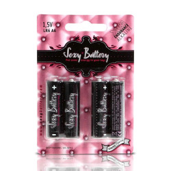lot de 4 piles lr6 aa xtra endurance alcaline sexy battery