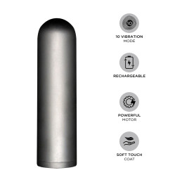 Kit stimulation clitoridienne Orgasmic Bullet, 10 modes vibrations précises
