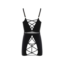 Robe Kristeen noire invitant à séduction raffinée et voluptueuse