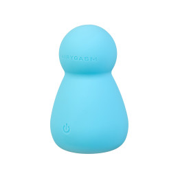 Mini vibro rechargeable Applust bleu stimulant zones érogènes précisément