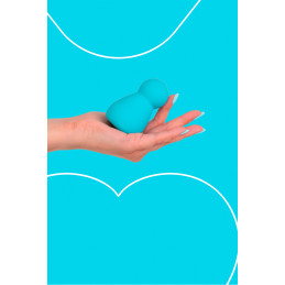 Mini vibro rechargeable Applust bleu étanche IPX6 ultra discret