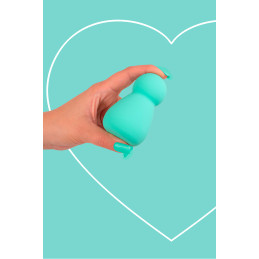 Mini vibro rechargeable Applust vert étanche IPX6 ultra discret