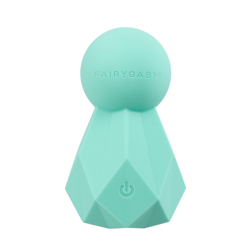 Mini vibro rechargeable BlissKey vert stimulant zones érogènes précisément