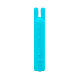 Mini vibro rechargeable BlissStars bleu silicone liquide épousant courbes