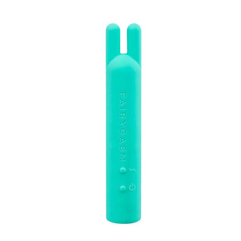 Mini vibro rechargeable BlissStars vert silicone liquide épousant courbes