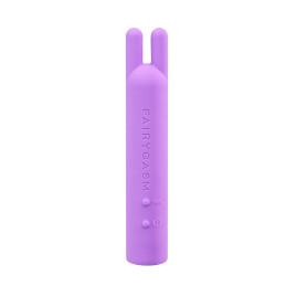 Mini vibro rechargeable BlissStars violet silicone liquide épousant courbes