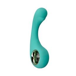 Vibro rechargeable BraveryAward vert stimulant point G clitoris anus flexibilité