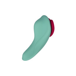 Stimulateur télécommandé culotte HeartGem vert Whispering Bliss ≤50dB