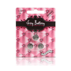 lot de 3 piles boutons lithium lr44 xtra endurance sexy battery