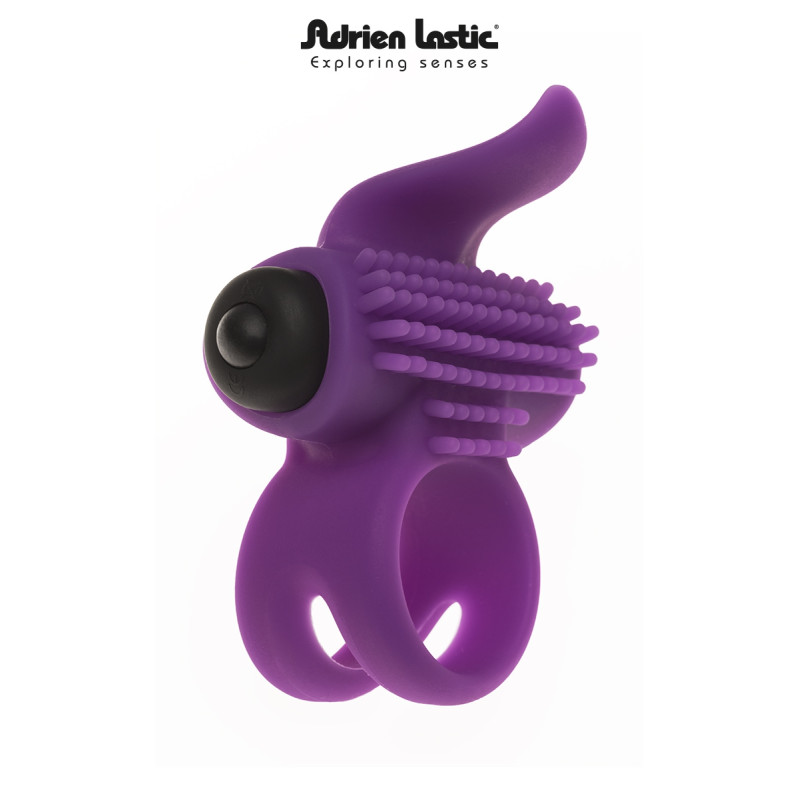 bullet lastic ring anneau de pénis extensible avec balle vibrante