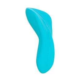 Mini vibro rechargeable SilkenTouch bleu pour des instants de volupté discrète et enveloppante