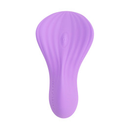 Mini vibro rechargeable SilkenTouch violet pour une stimulation douce et ciblée