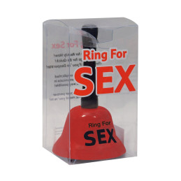 Cloche à main Ring au son clair pour instants coquins et esprit de jeu