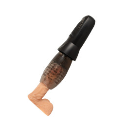 Masturbateur vibrant rotatif et va‑et‑vient rechargeable pour sessions prolongées et confortables