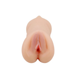 Masturbateur réaliste Zoey bouche et vagin conçu avec une matière flexible imitant la peau humaine