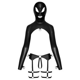 Ensemble de lingerie bondage avec découpes audacieuses pour peau et sensualité