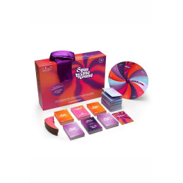 Jeu érotique Spin Me Round avec roulette, cartes et magnet pour ambiances soft ou HOT