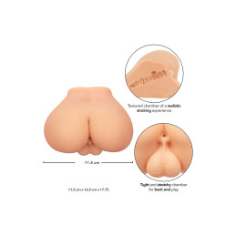 Masturbateur fessier homme Cheap Thrills accessoire pour stimulation anale douce et puissante