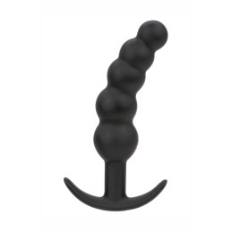 Plug anal Vibrant avec 5 perles Calexotics jouet perlé pour sensations profondes et enveloppantes
