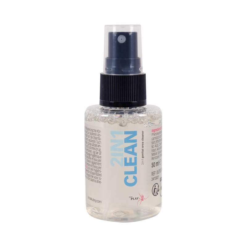 Clean 2 in 1 50 ml gel nettoyant exfoliant pour peau douce et détoxifiée