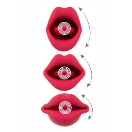 Vibro réversible Oral Fun sextoy double stimulation pour orgasmes multiples et profonds
