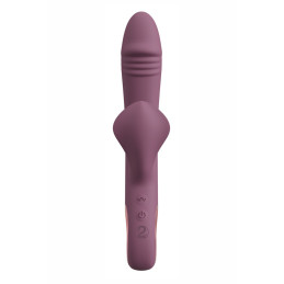 Vibro slim triple plum vibro ergonomique triple stimulation pour plaisir solo ou en couple rapproché