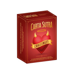 Carta Sutra Challenges boîte de 220 cartes à défis fun, romantiques et coquins pour couples en quête de folie