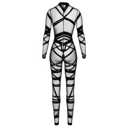 Combinaison floquée Bondesque F357 fusion de texture et séduction pure