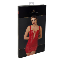 Mini robe Bombshell F367 - Noir Handmade