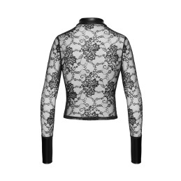 Chemise dentelle Noirelle F377 fusionnant finesse et sensualité pure