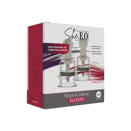 Ventouses à tétons et clitoris - She.E.O