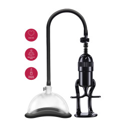 Pompe à vagin manuelle favorisant gonflement et orgasmes amplifiés