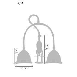 Pompe à seins manuelle favorisant afflux sanguin et fermeté naturelle