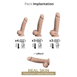 Pack implantation Real Skin pour une sensation ultra-réaliste et immersive