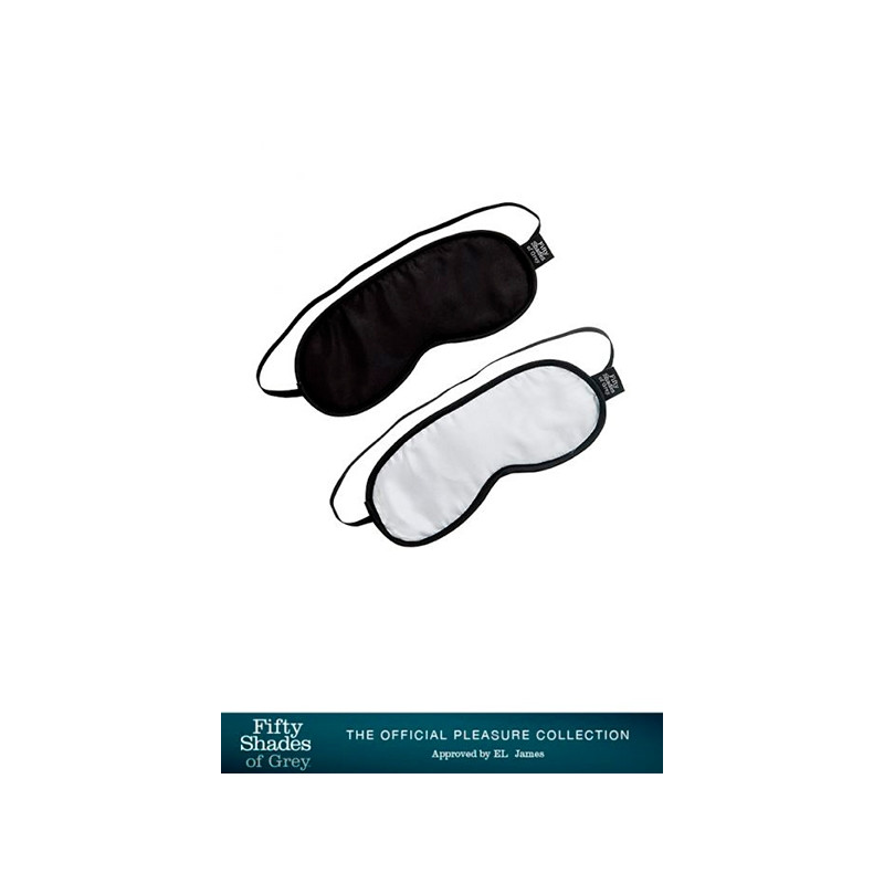 pack deux bandeaux yeux no peeking fifty shades of grey