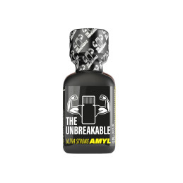 Poppers The Unbreakable Amyl 24ml pour rush amylé ultra-fort incassable